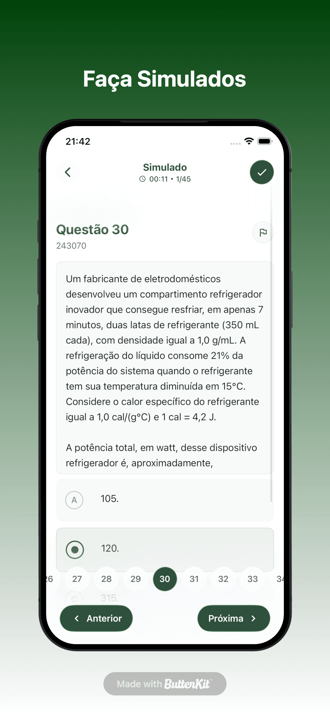 App Enem10x — tela 2