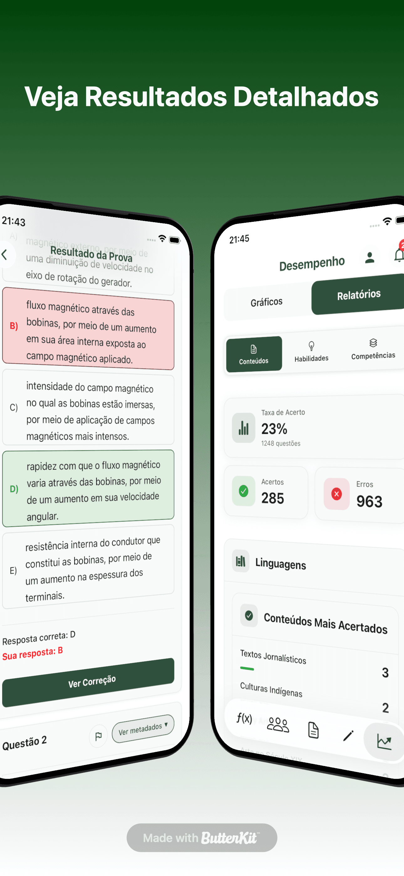 App Enem10x — tela 3