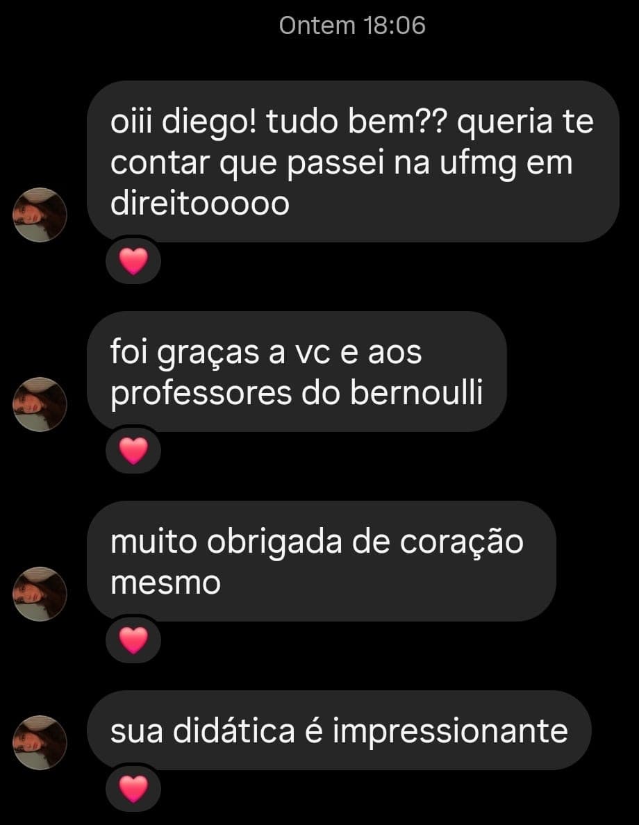 Depoimento de aluno Enem10x